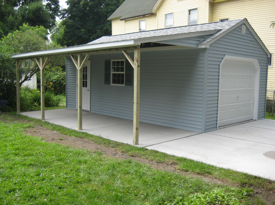 1 - Car detached Garage